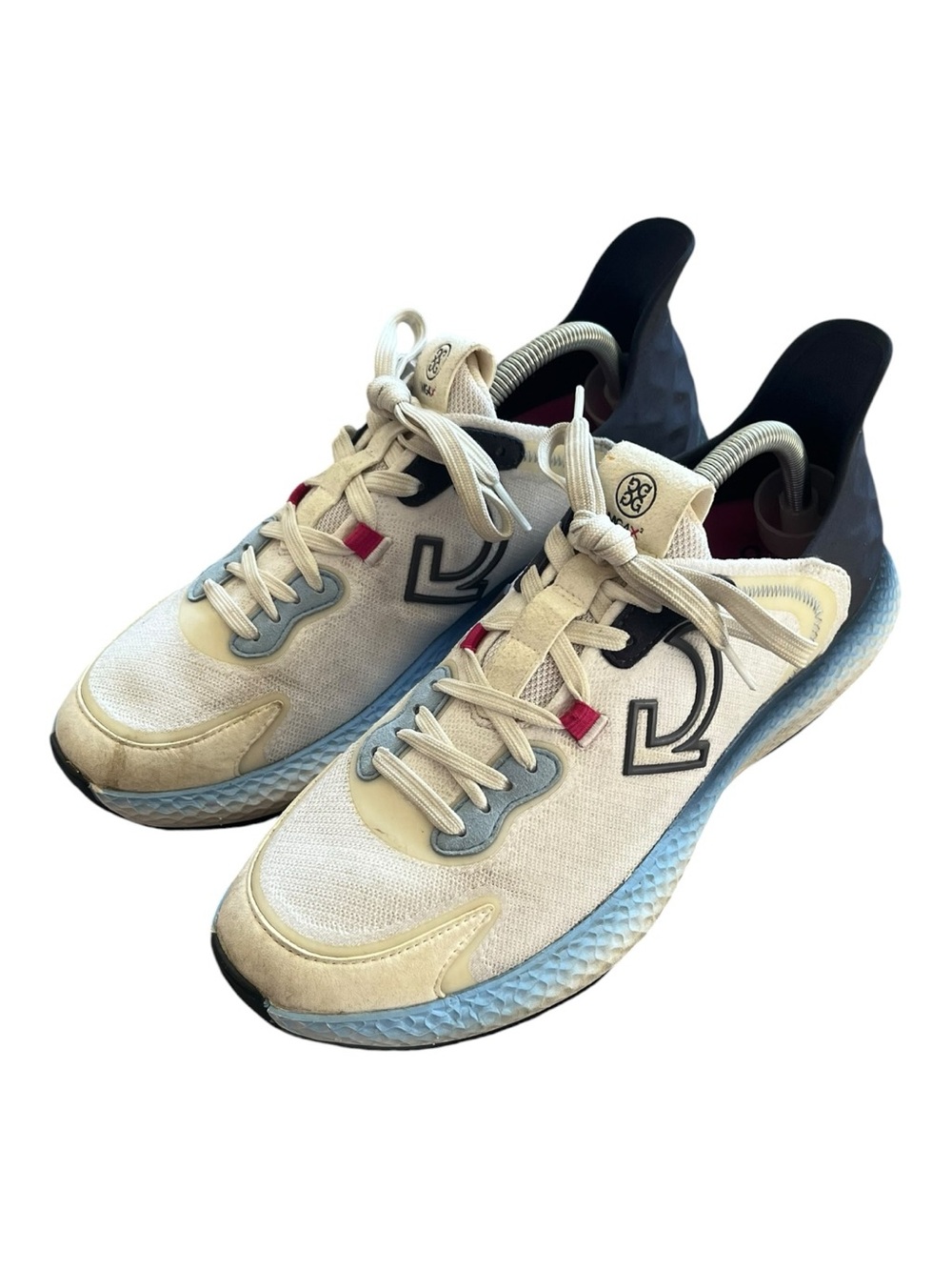 G/Fore MG4X2 Hybrid Spikeless Golf Cross Trainer Shoes Mens 10 White G4MS22EF41